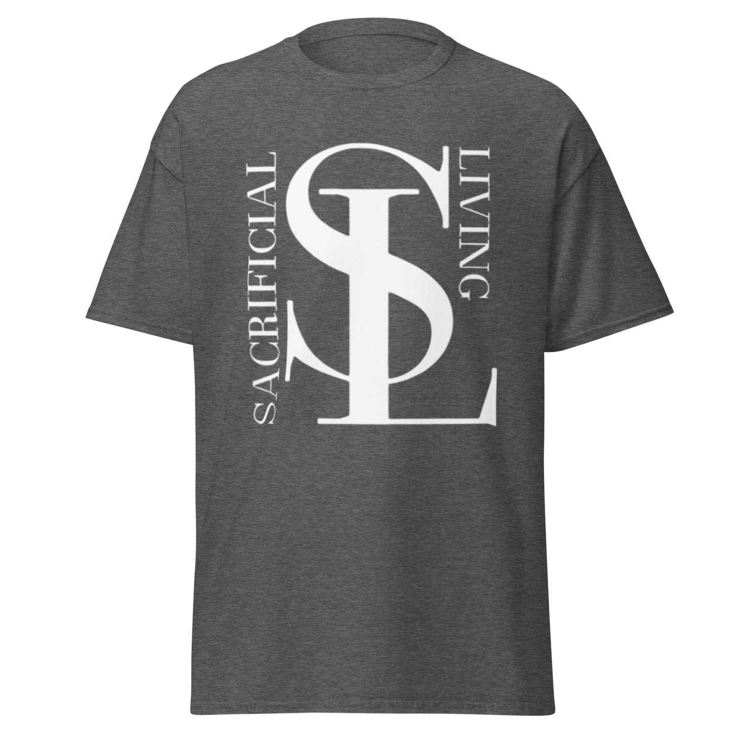 Short Sleeve White Logo Tee