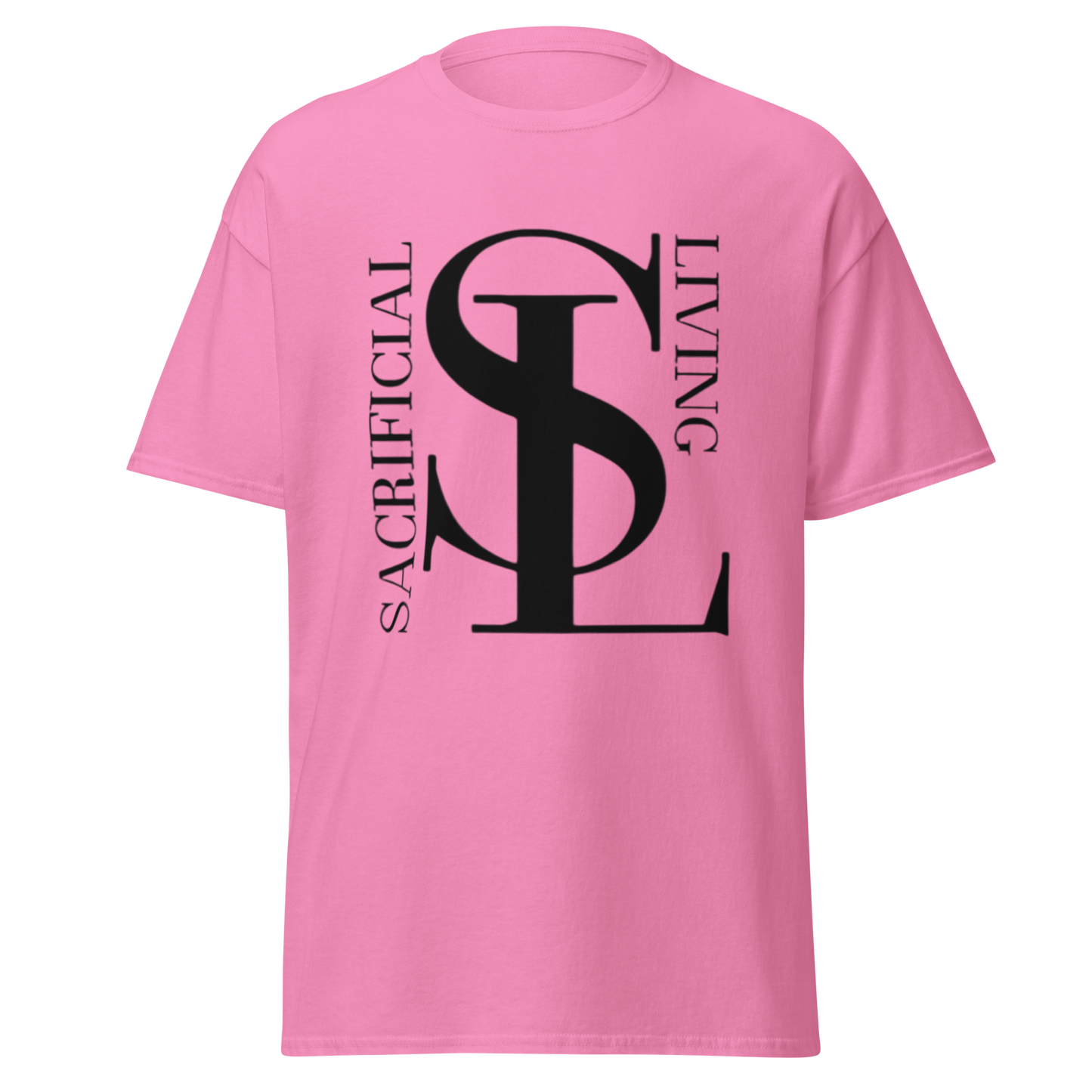 Short Sleeve Black Logo Tee