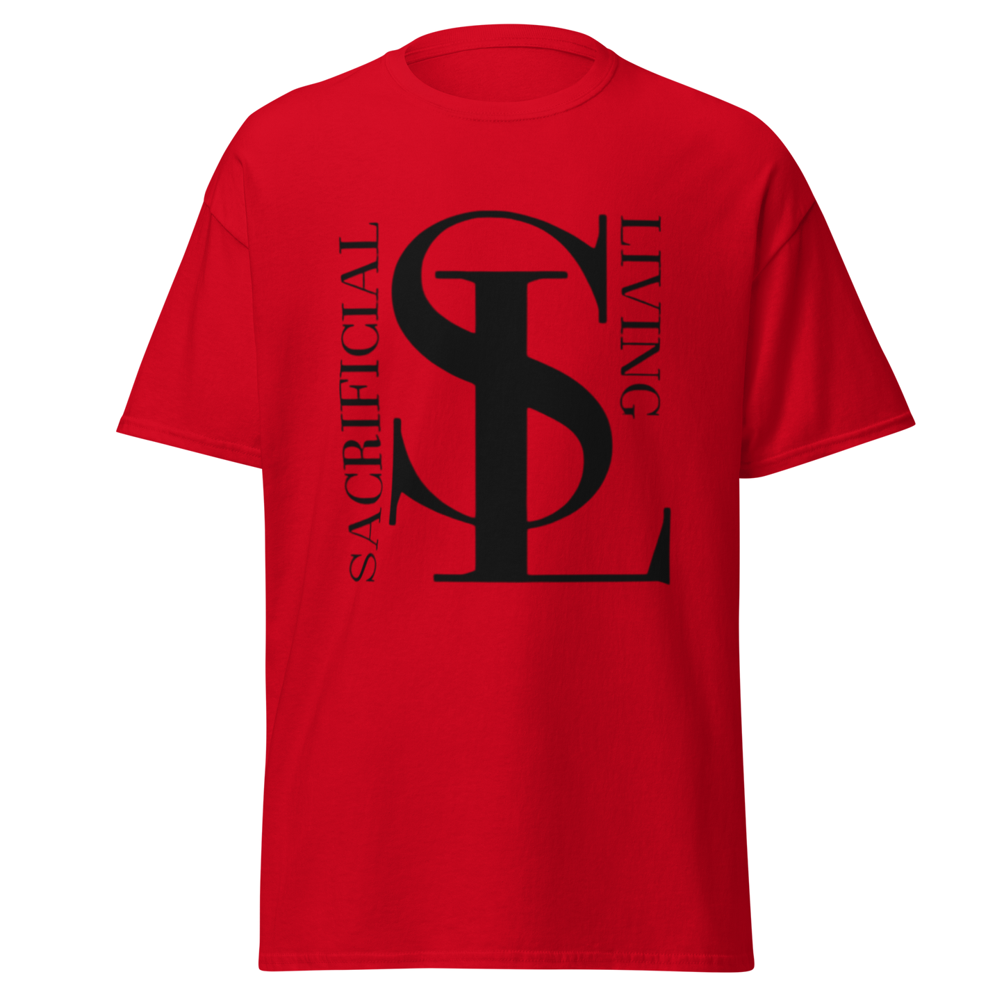 Short Sleeve Black Logo Tee
