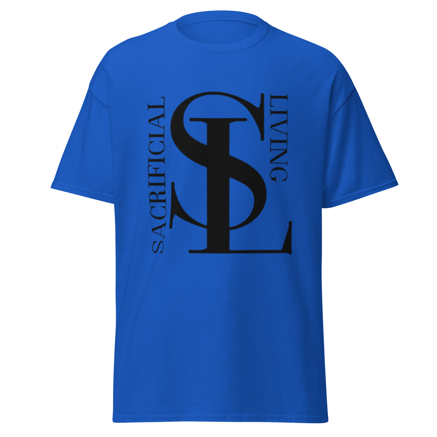 Short Sleeve Black Logo Tee