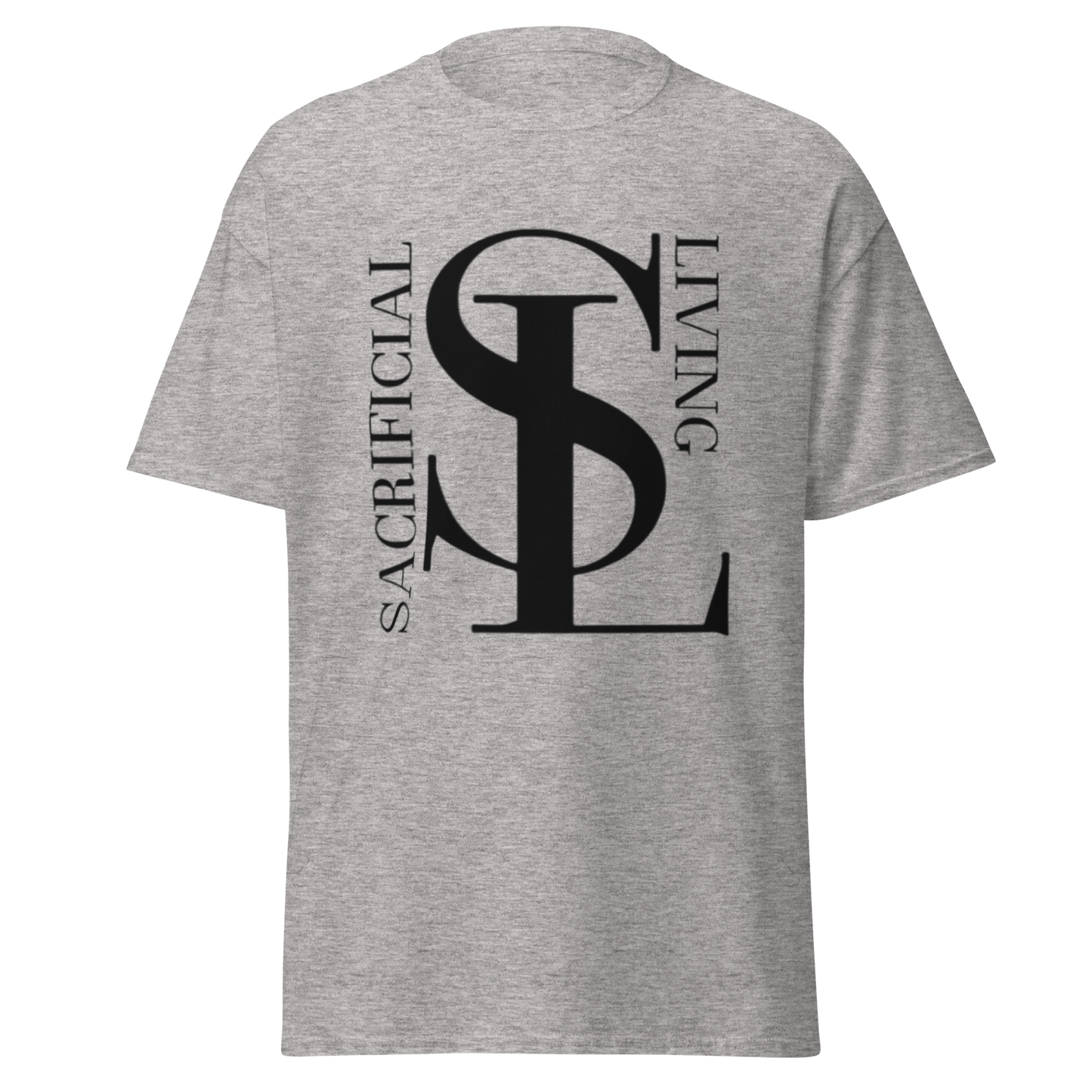 Short Sleeve Black Logo Tee
