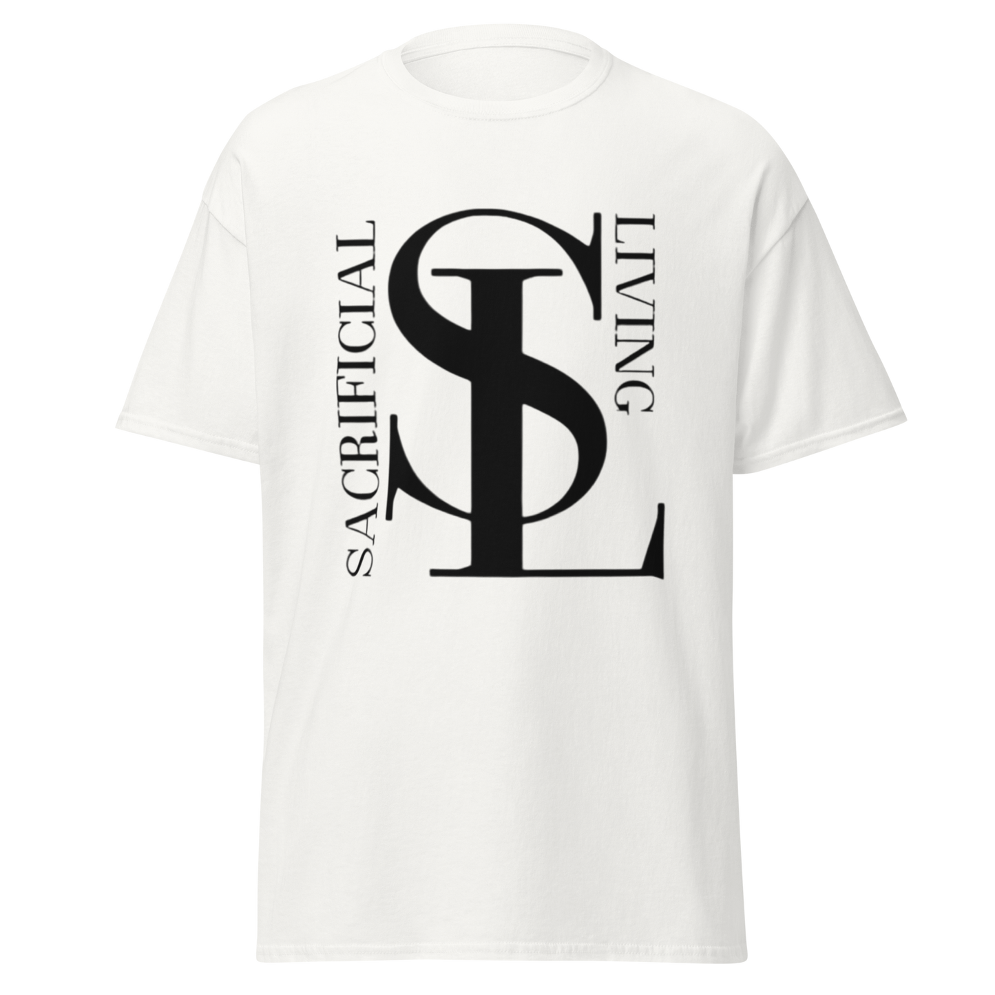 Short Sleeve Black Logo Tee