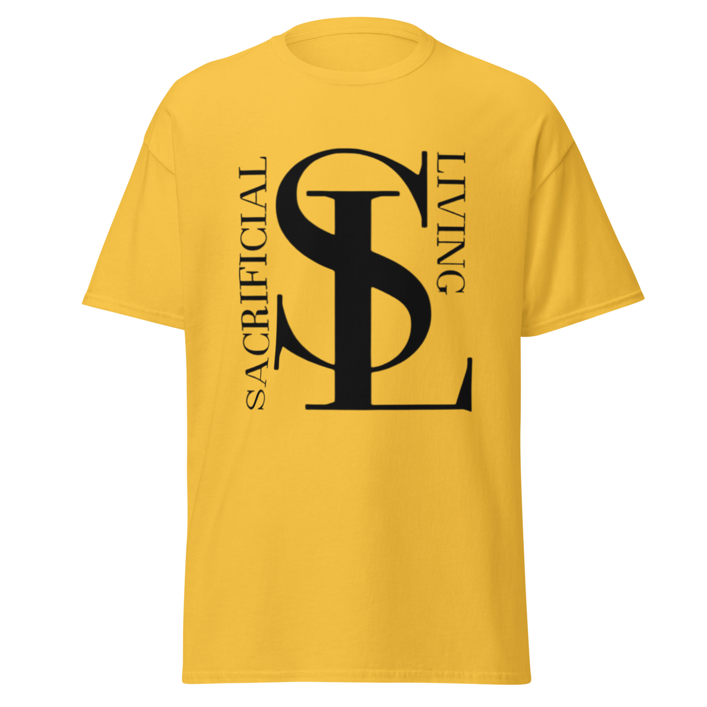 Short Sleeve Black Logo Tee