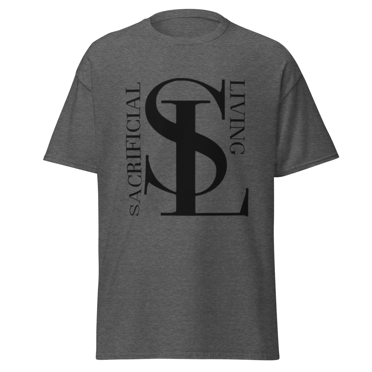 Short Sleeve Black Logo Tee