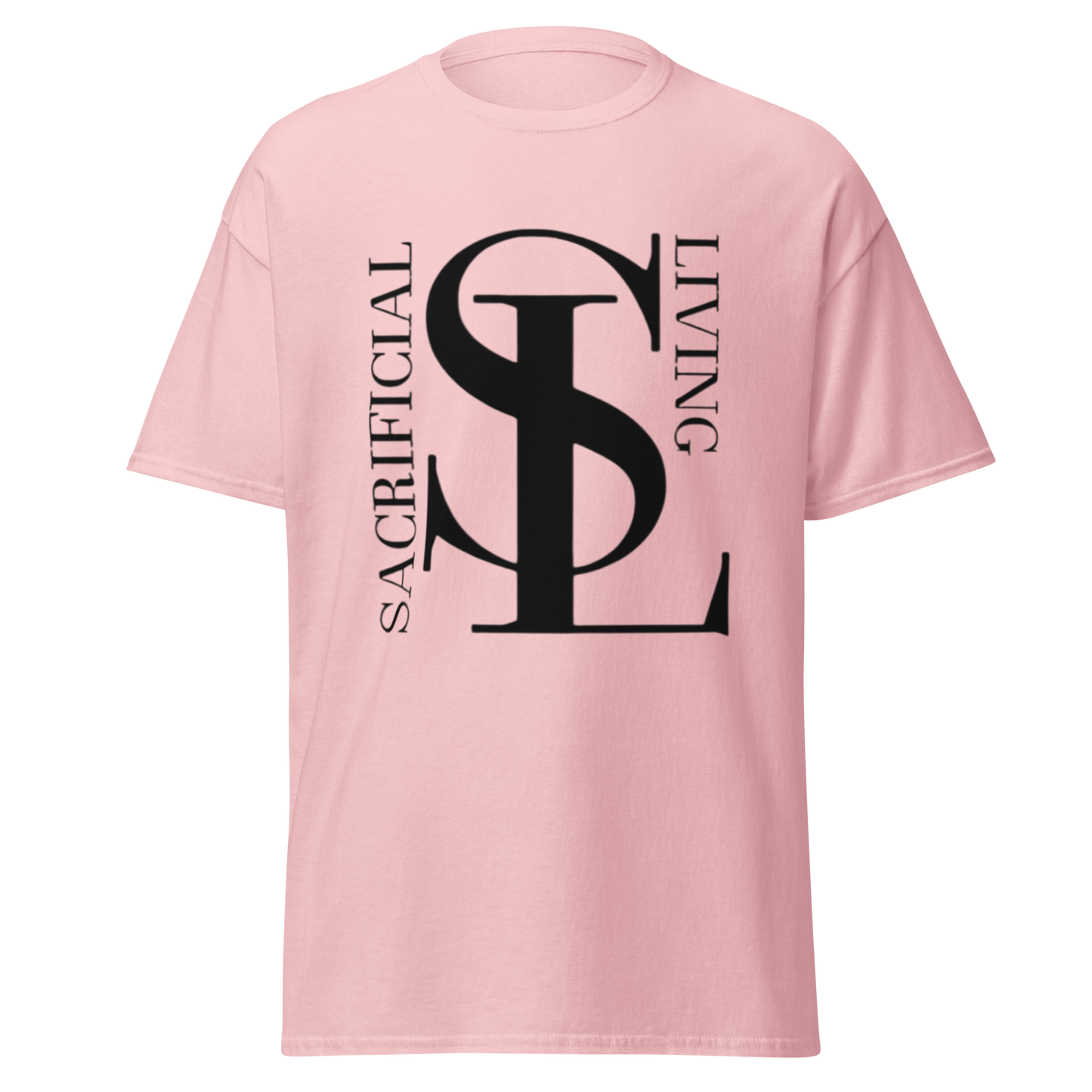 Short Sleeve Black Logo Tee