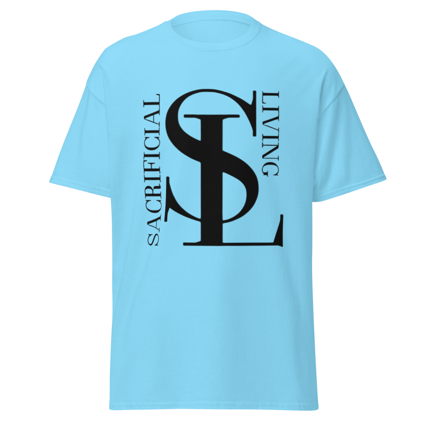 Short Sleeve Black Logo Tee